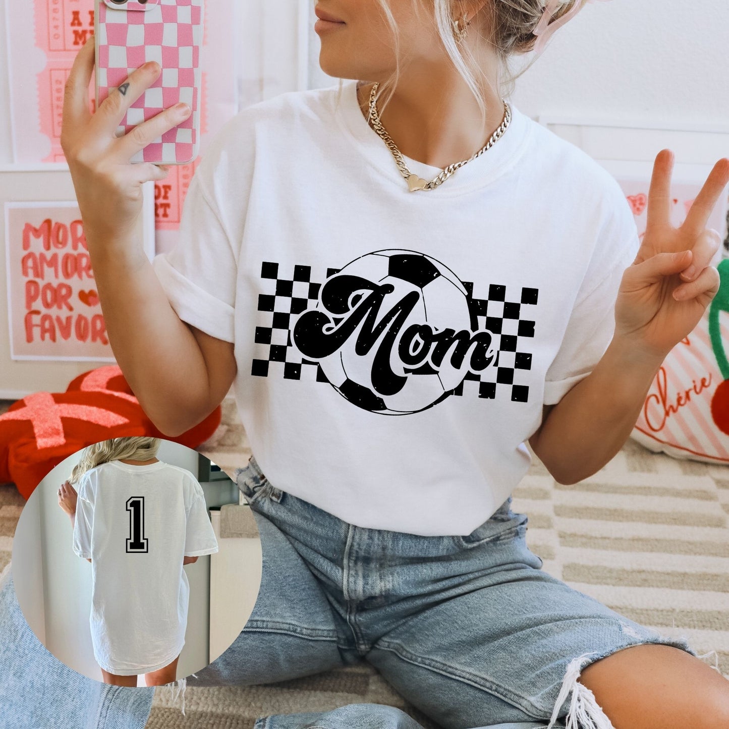 Soccer Mom Checkered