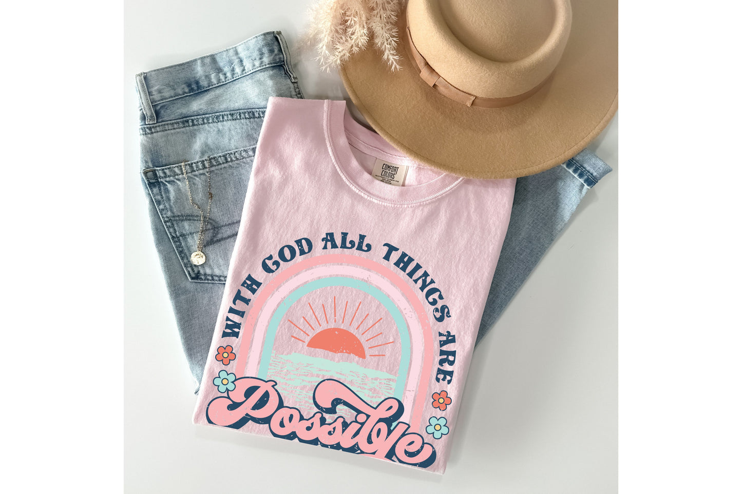 With God All Things Are Possible T-Shirt