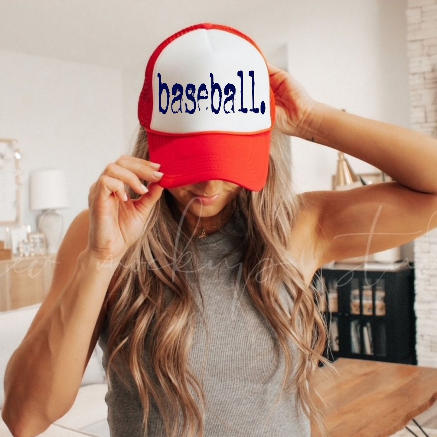 Distressed Baseball Hat