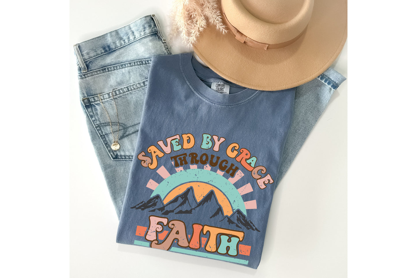 Saved By Grace Through Faith T-Shirt