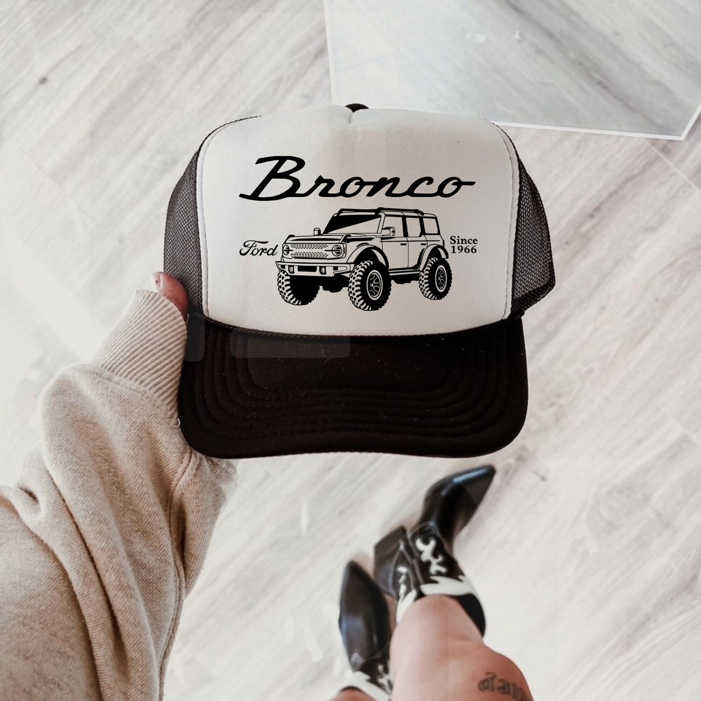 Bronco Since 1966 Trucker Hat