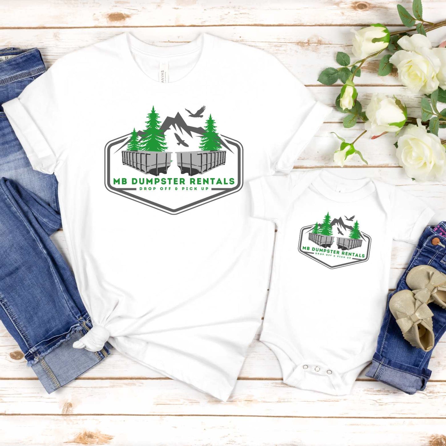 MB Dumpster Rentals Onesie