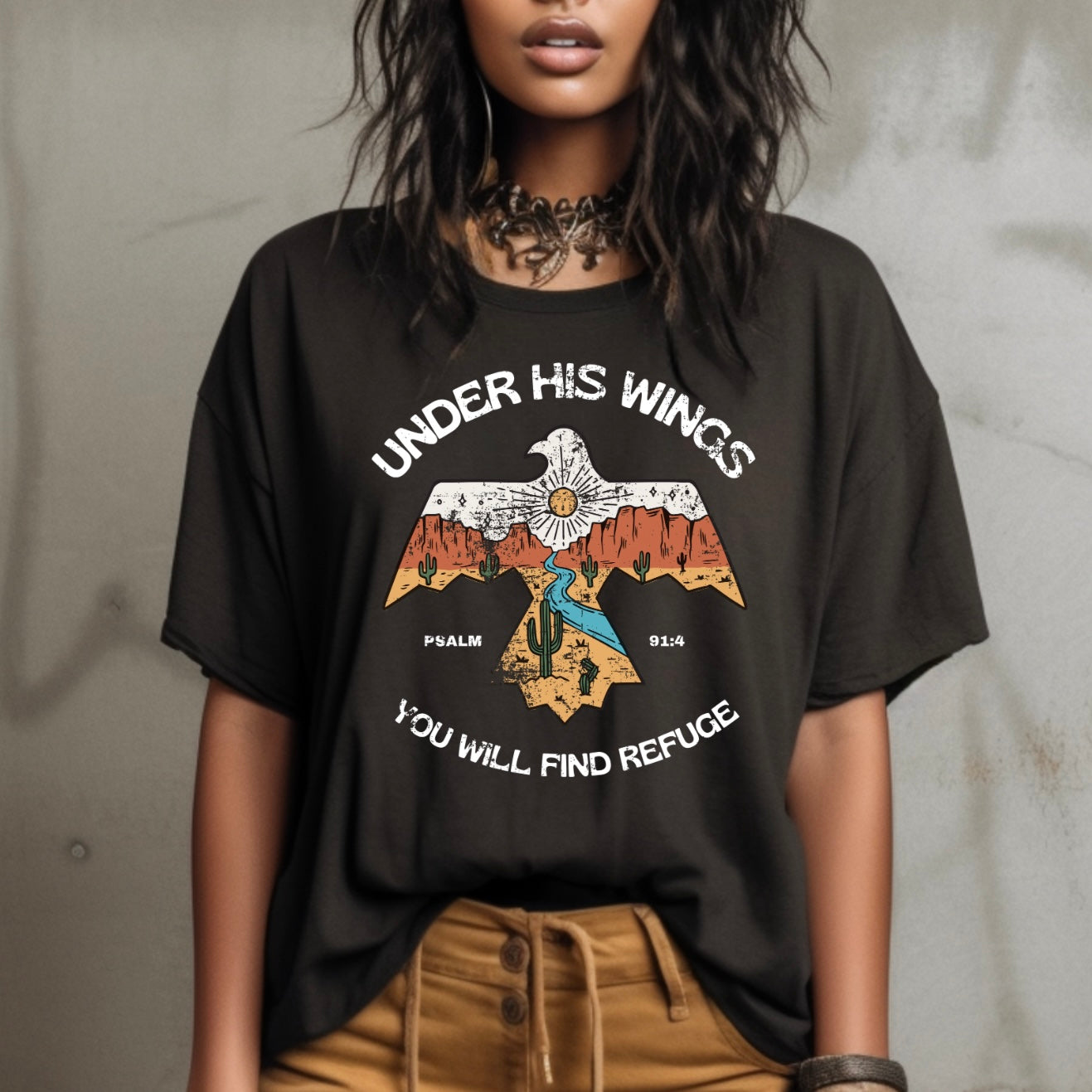 Under His Wings You Will Find Refuge