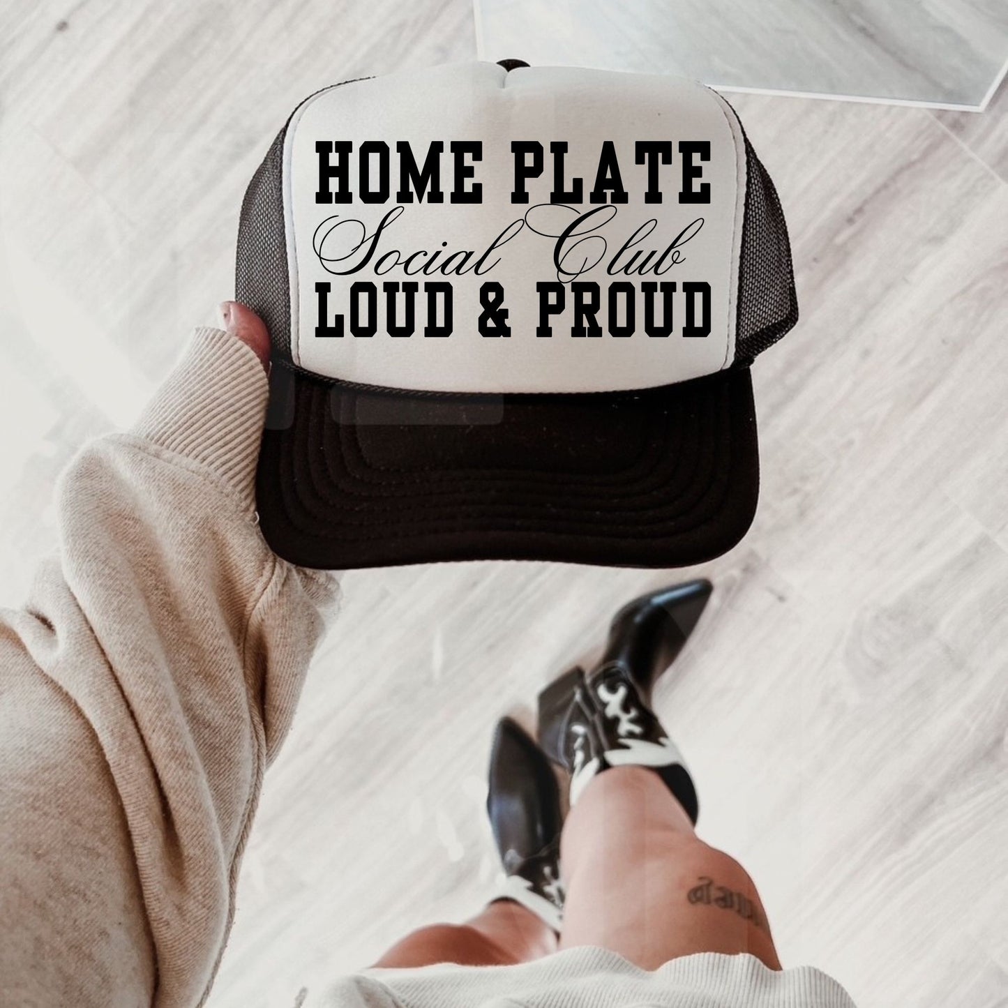 Red Dogs Home Plate Social Club Hat