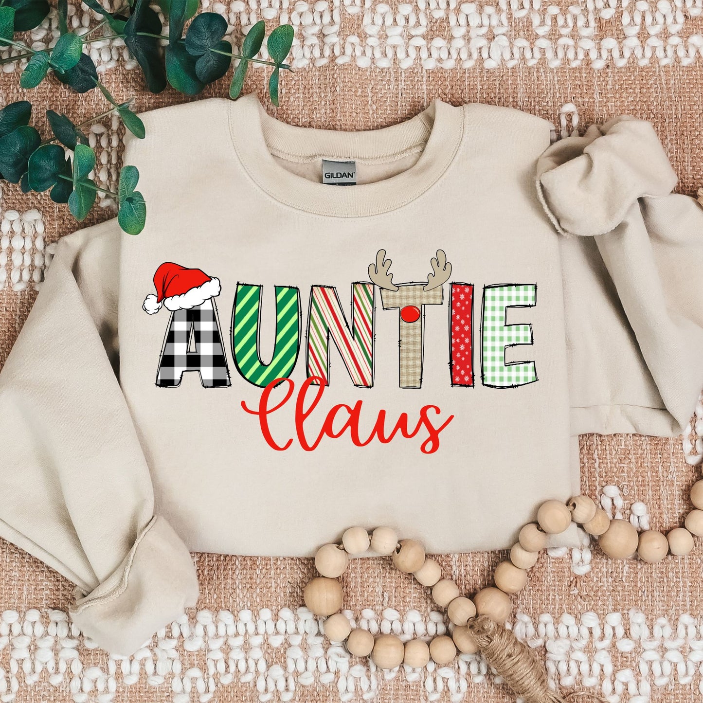 You Choose {Name} Claus Crewneck Sweatshirt