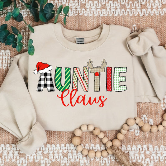 You Choose {Name} Claus Crewneck Sweatshirt