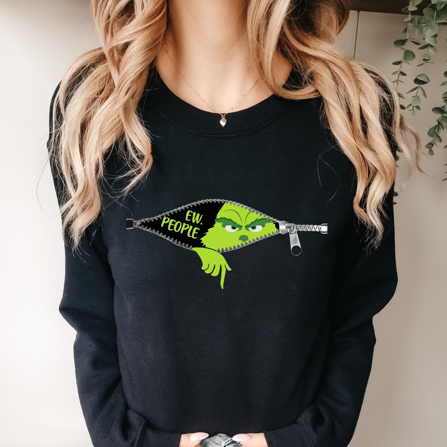 Ew. People Grinch Design