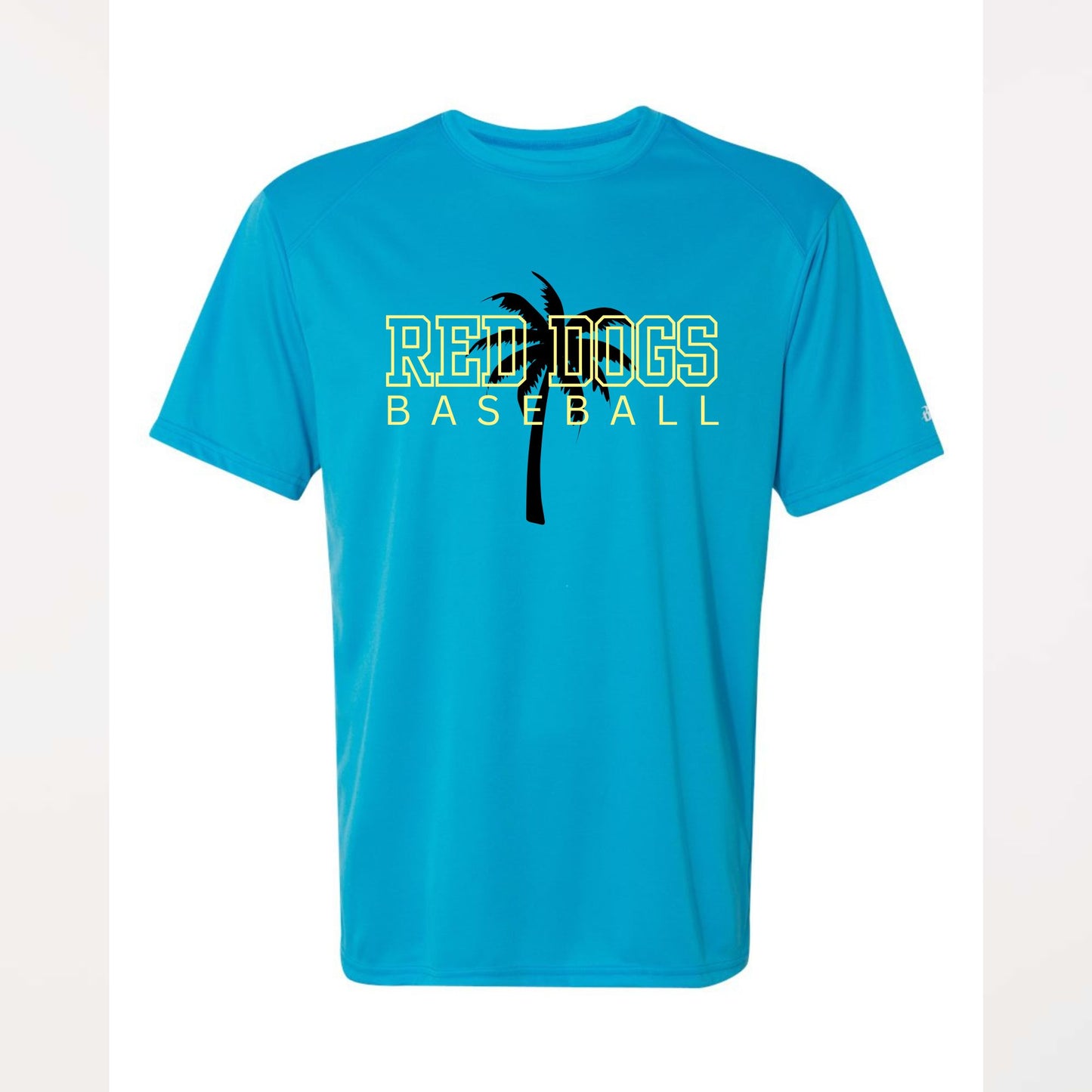 Red Dogs Baseball Palm Dri Fit Tee