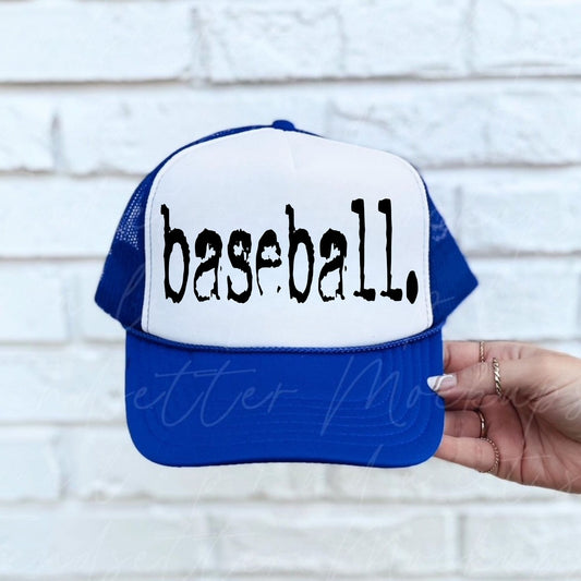 Distressed Baseball Hat