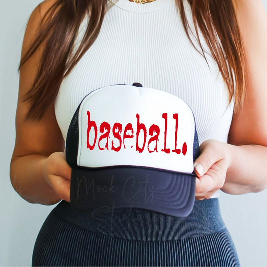 Distressed Baseball Hat