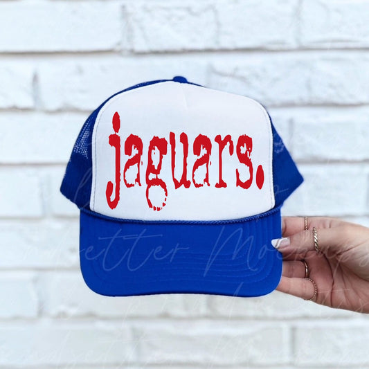 Distressed Jaguars Hat