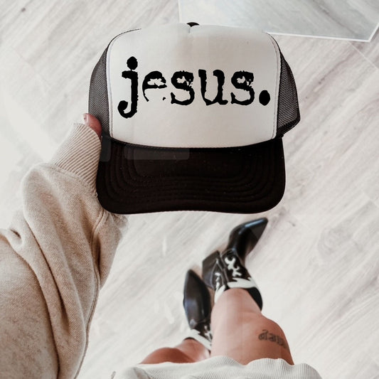 Distressed Jesus Hat