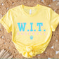 W.I.T. BASEBALL ADULT COTTON T-SHIRT