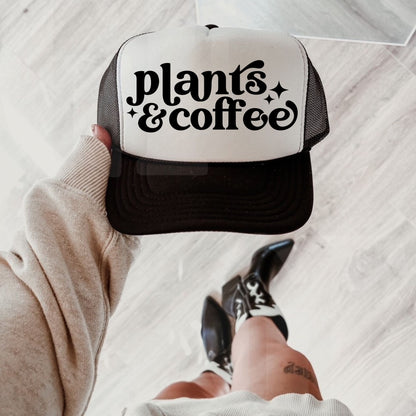 Plants & Coffee Hat