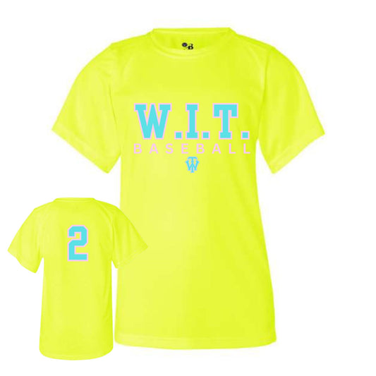 W.I.T. BASEBALL ADULT DRIFIT T-SHIRT