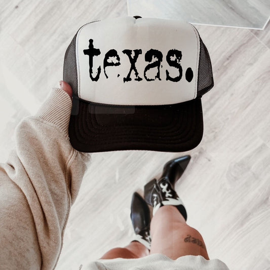 Distressed Texas Hat