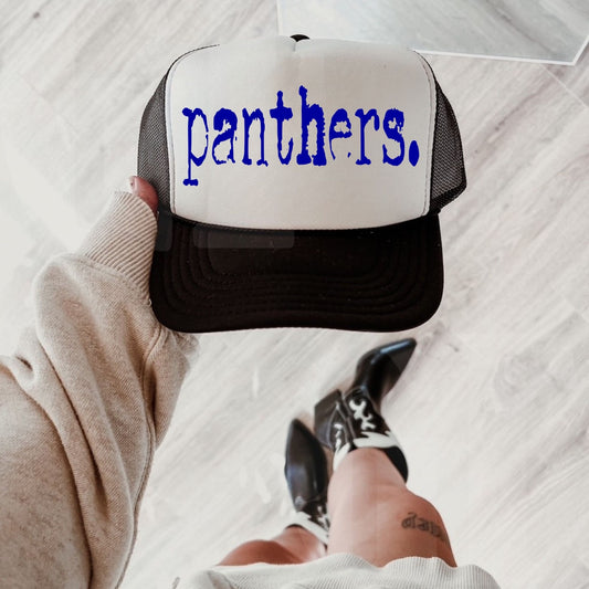 Distressed Panthers Hat