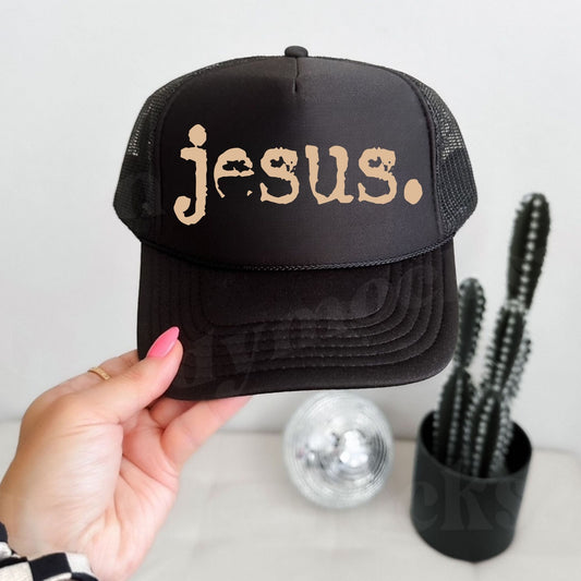 Distressed Jesus Hat