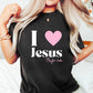 Taylor Jade I Love Jesus T-Shirt