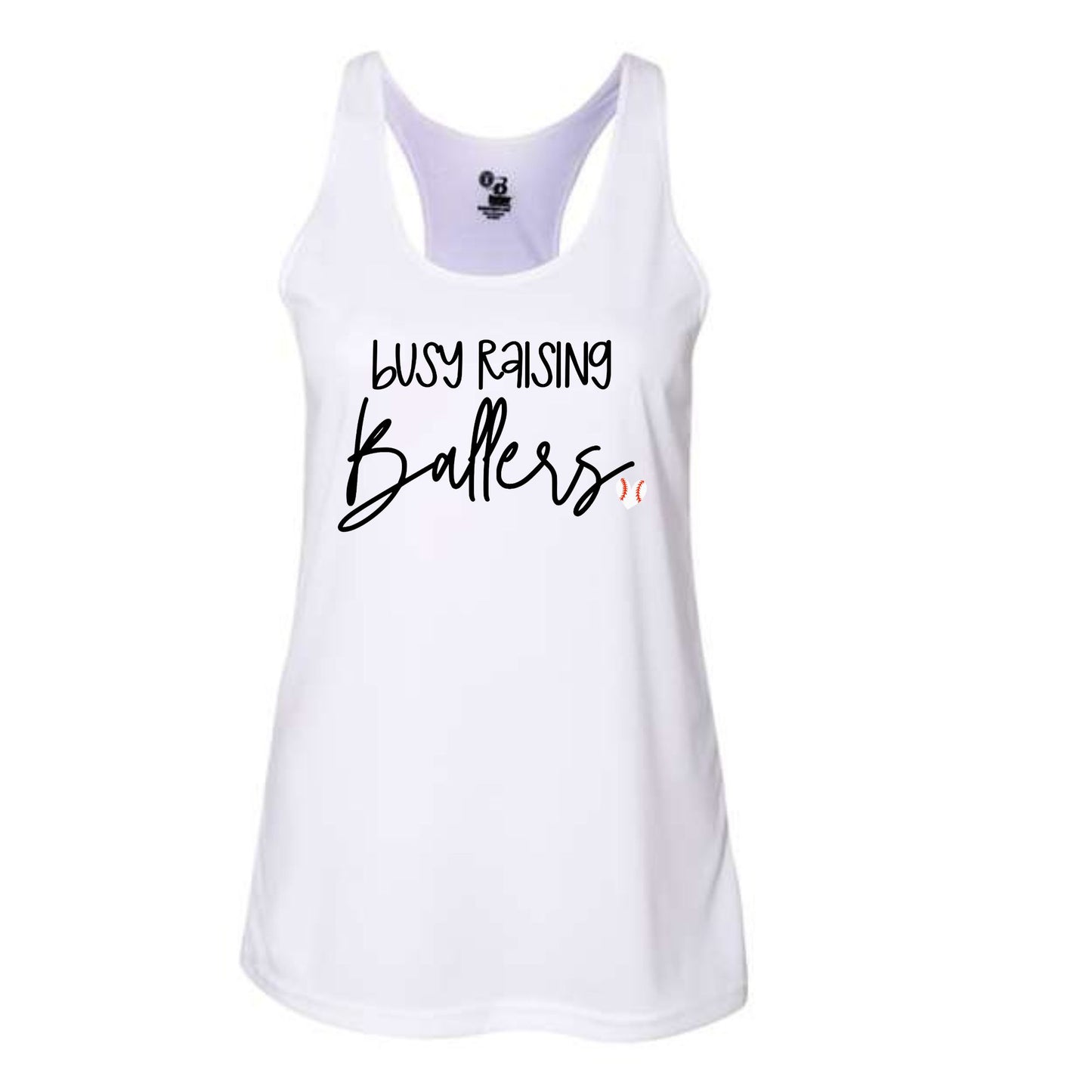 Busy Raising Ballers Dri Fit Tank Top