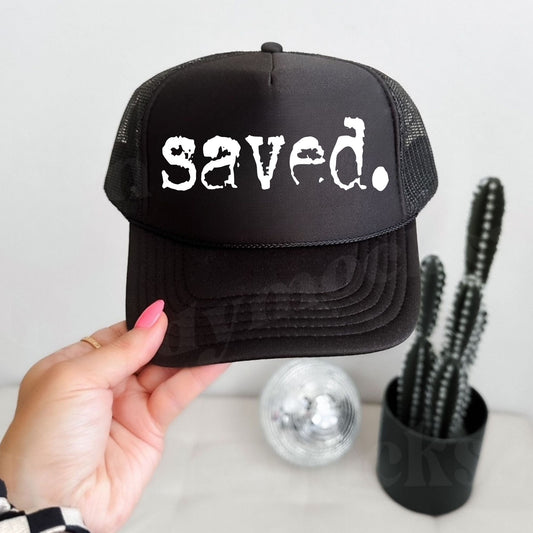 Distressed Saved Hat