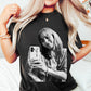 Taylor Jade B&W Pic T-Shirt