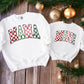 Mama/Mini Christmas Checkered Crewneck