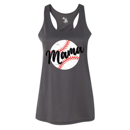 Baseball Mama Dri Fit Tank Top