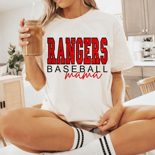 Rangers Baseball Mama