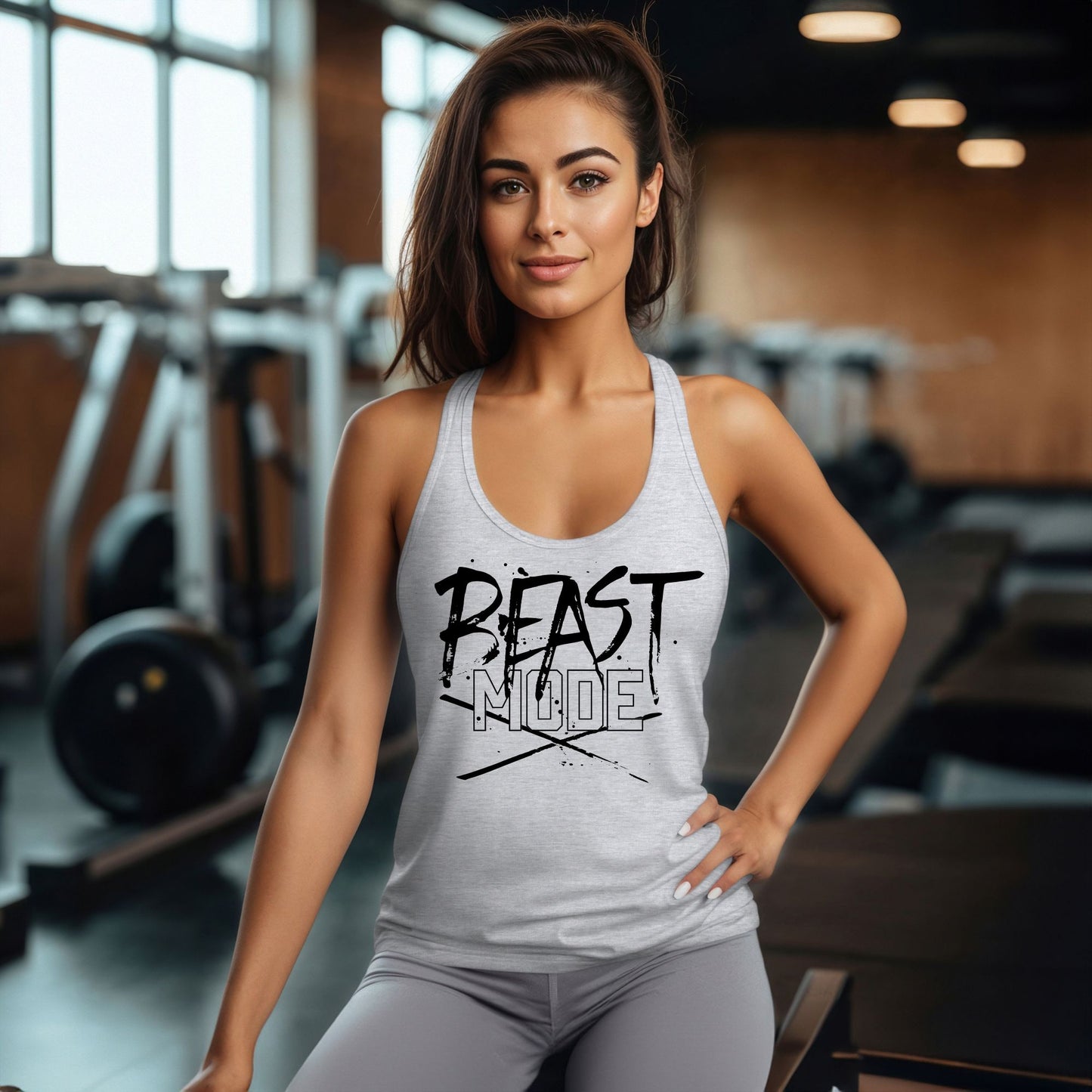 Beast Mode Racerback Tank