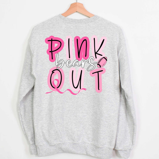 Custom Pink Out Crewneck Sweatshirt or Tee