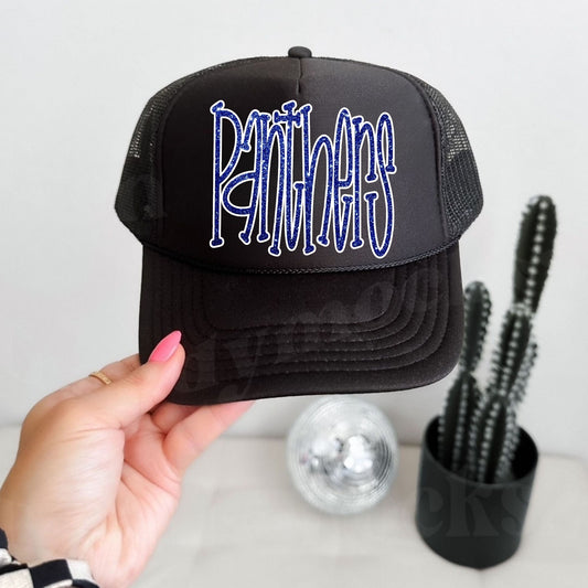 Panthers Glitter Hat