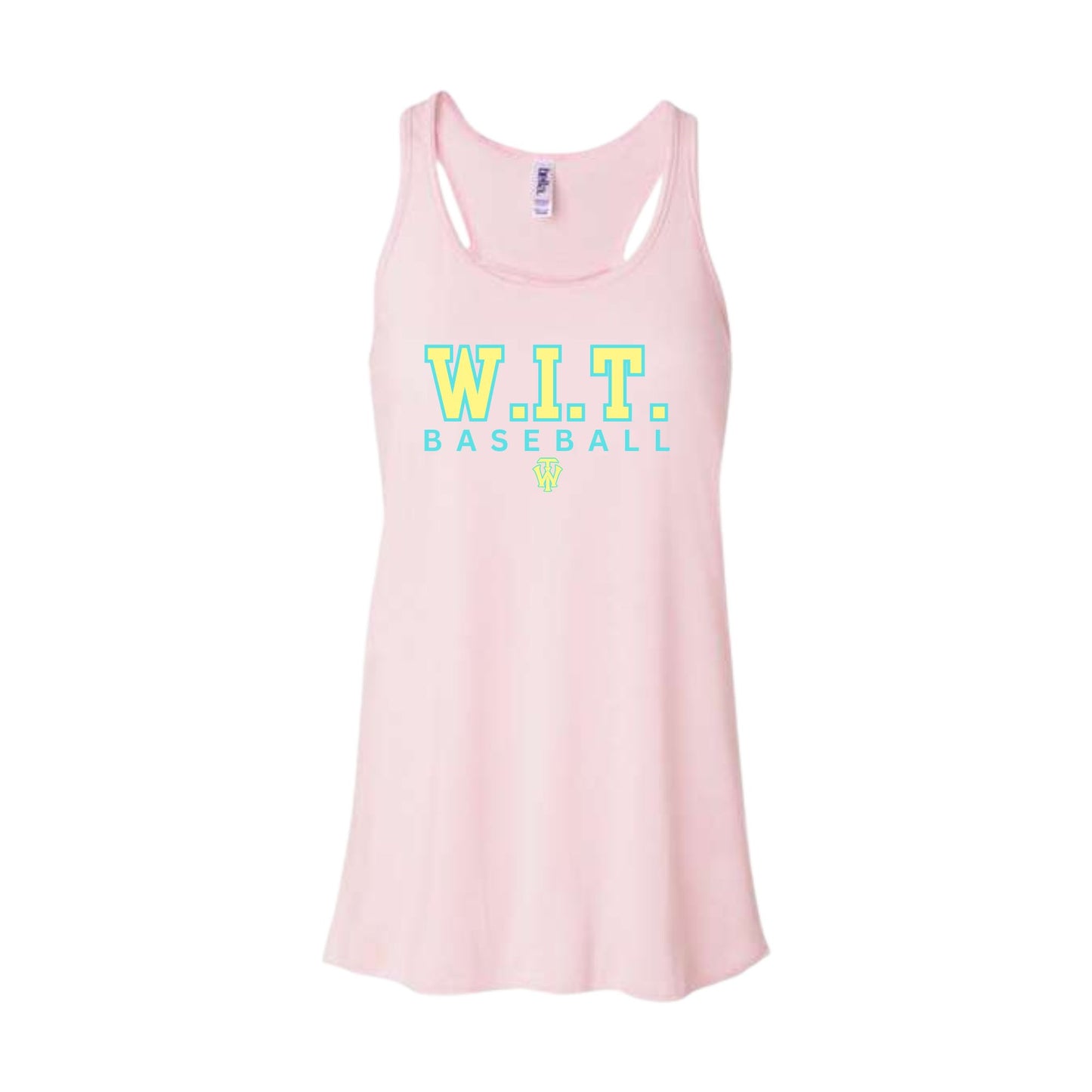 W.I.T. BASEBALL BELLA & CANVAS TANK TOP