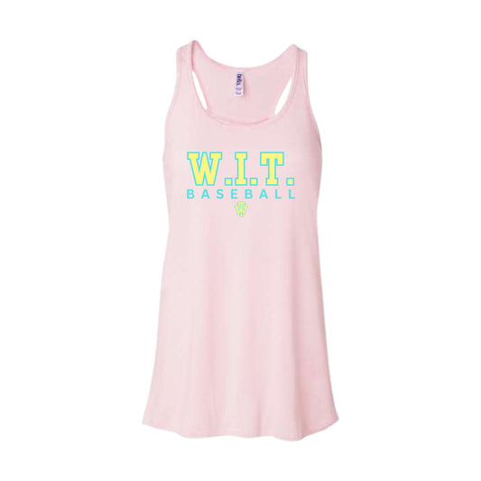 W.I.T. BASEBALL BELLA & CANVAS TANK TOP