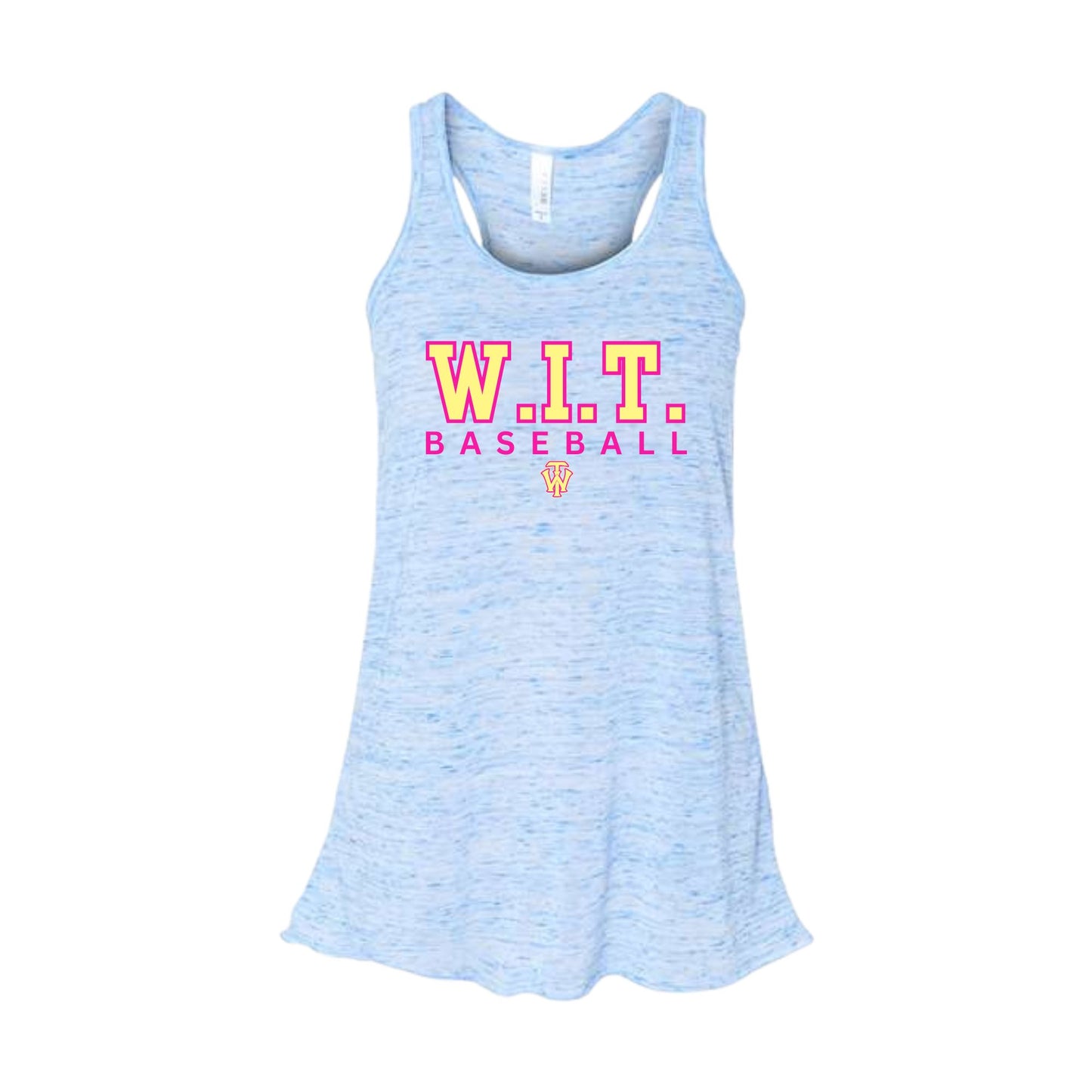 W.I.T. BASEBALL BELLA & CANVAS TANK TOP