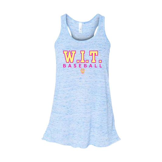 W.I.T. BASEBALL BELLA & CANVAS TANK TOP