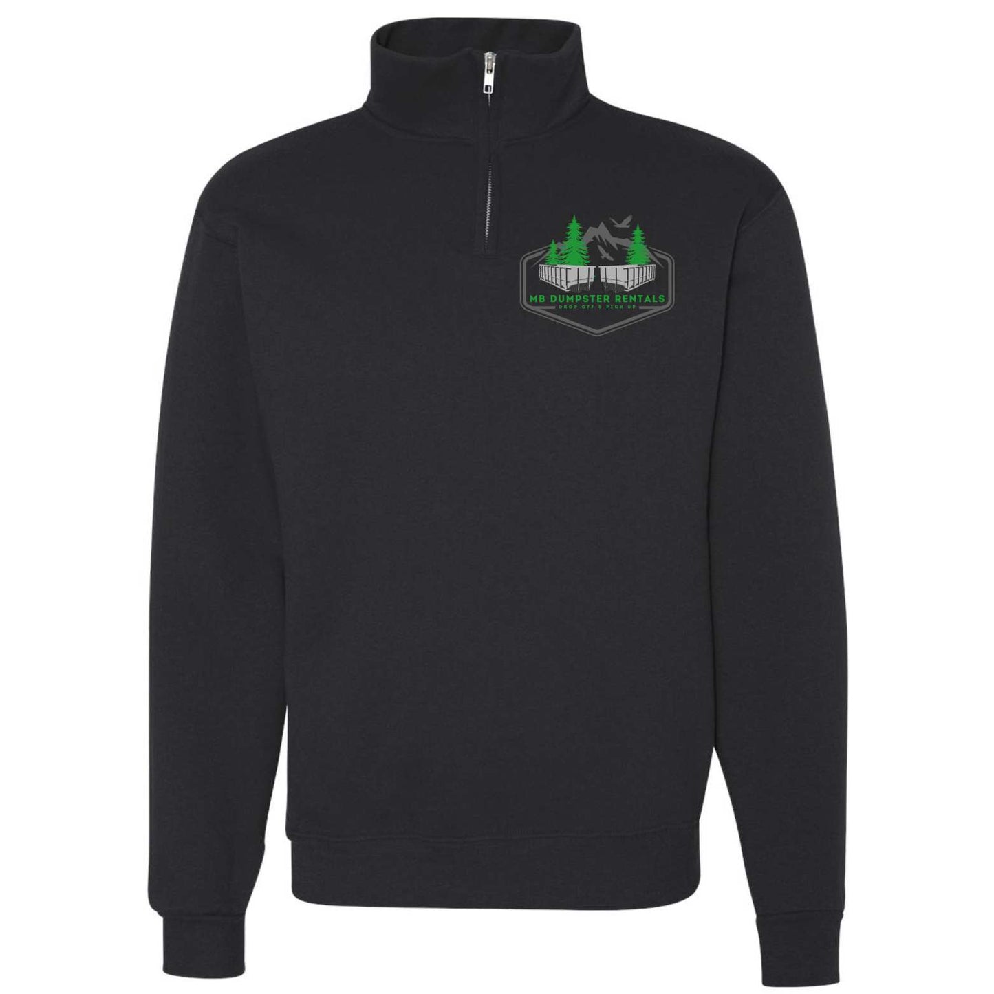 MB Dumpster Rentals Quarter Zip Sweatshirt