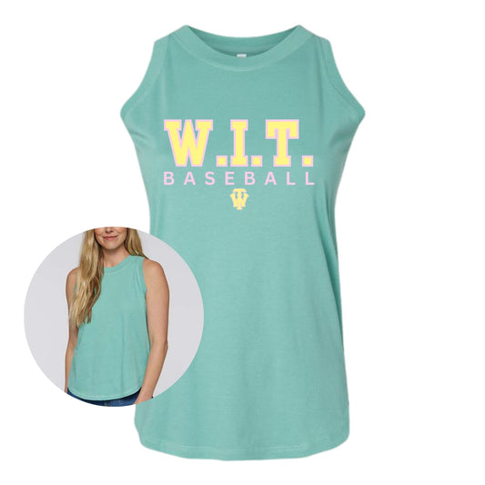 W.I.T. BASEBALL LAT TANK TOP