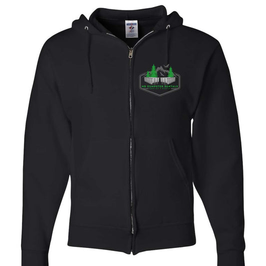 MB Dumpster Rentals Full Zip Sweatshirt