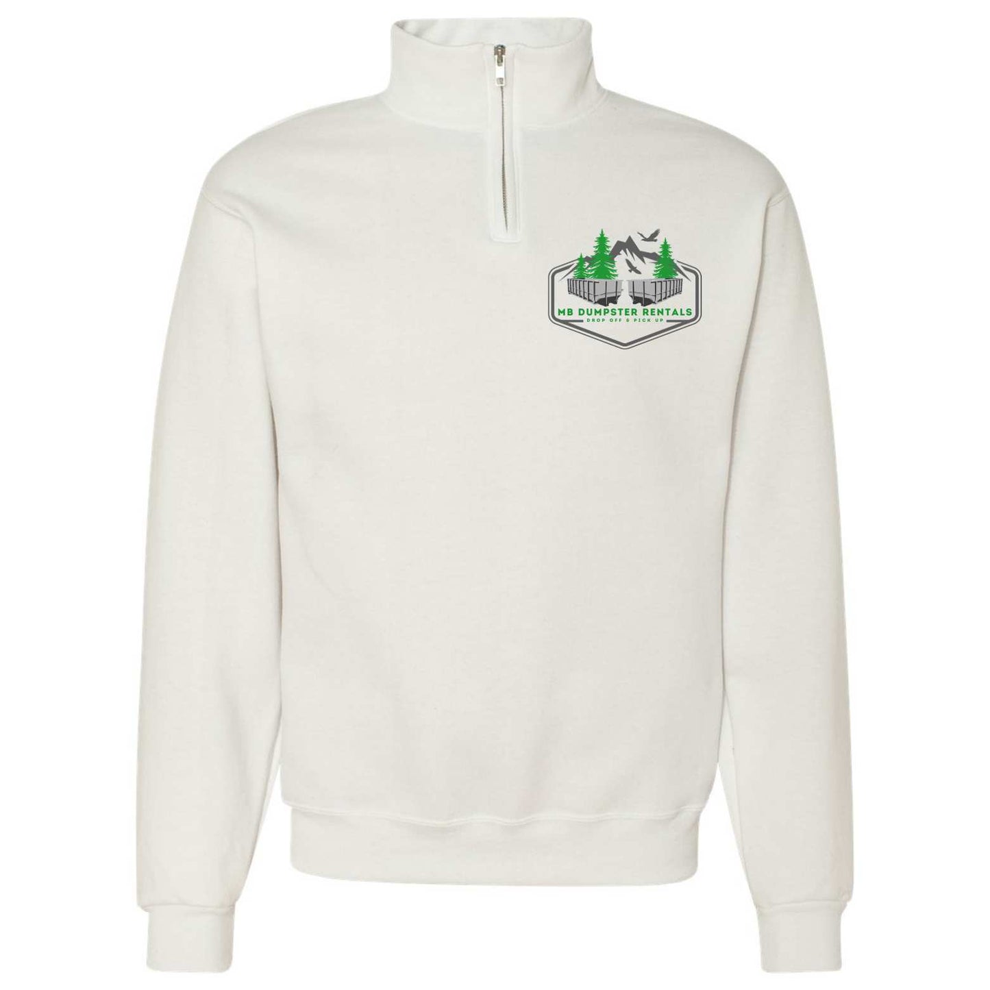 MB Dumpster Rentals Quarter Zip Sweatshirt