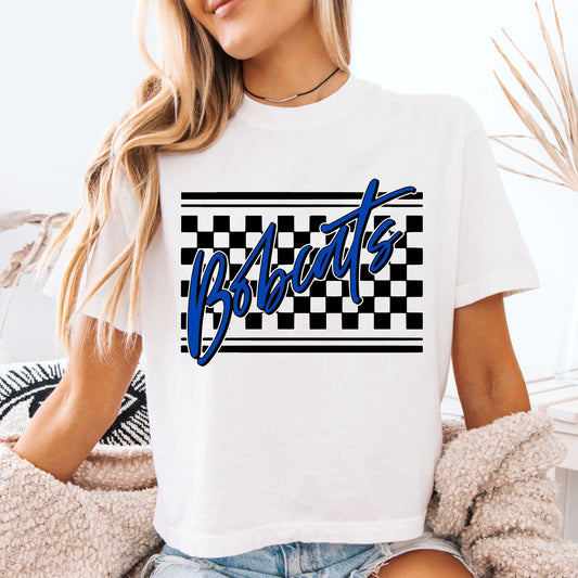 Bobcats Checkered