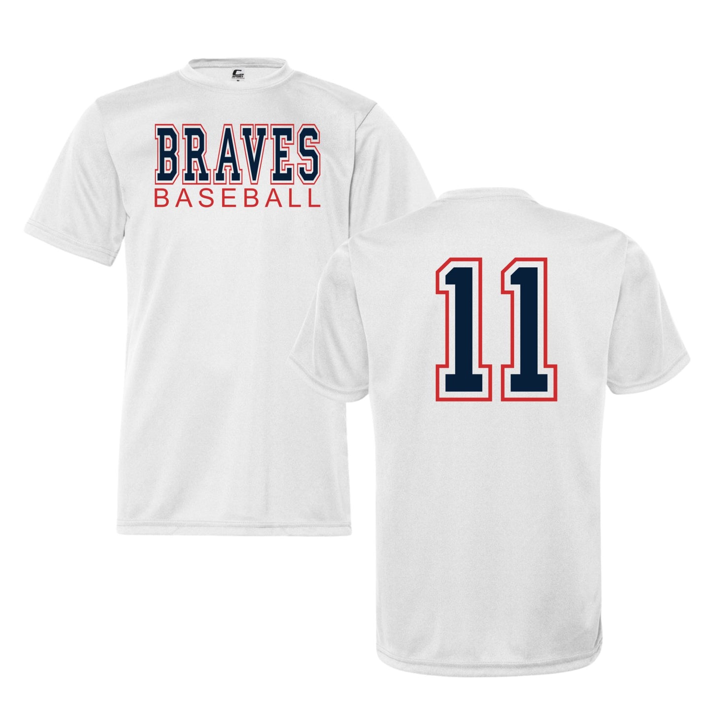 Braves Baseball T-Shirt Bundle