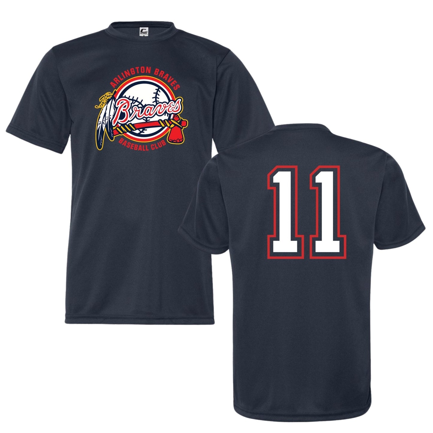 Braves Baseball T-Shirt Bundle