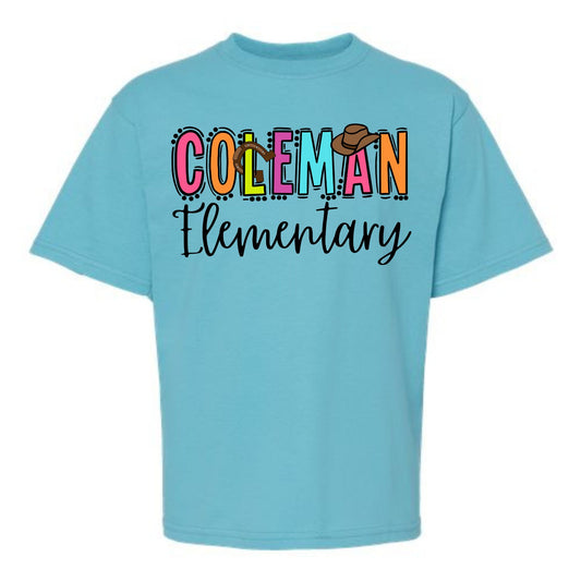 Coleman Elementary Field Trip T-Shirt (Please leave students name in the notes section during checkout)