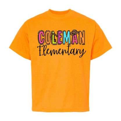 Coleman Elementary Field Trip T-Shirt (Please leave students name in the notes section during checkout)