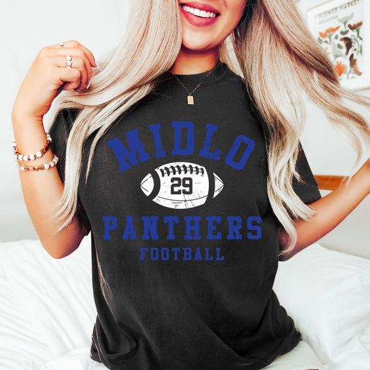 MIDLO Panthers Football Custom