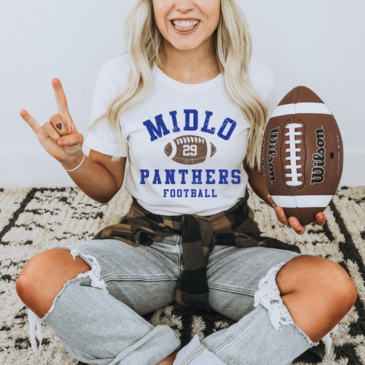 MIDLO Panthers Football Custom