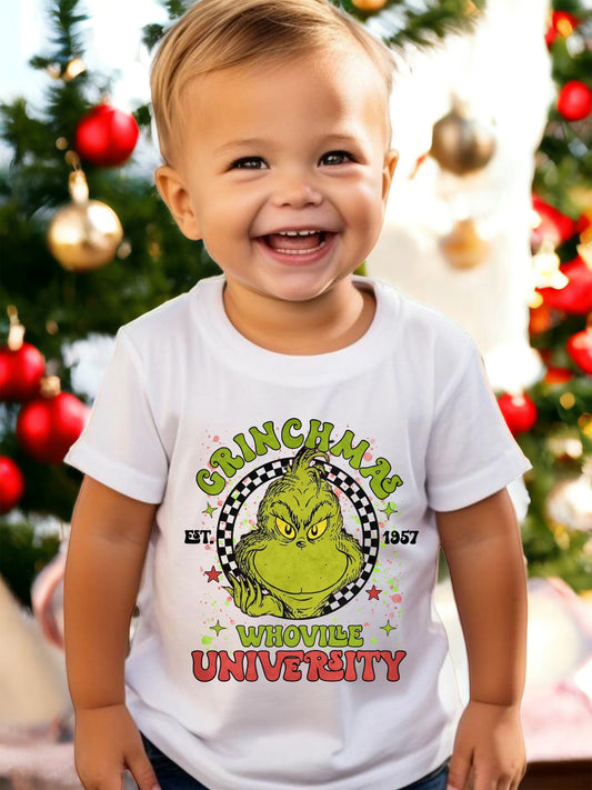 Grinchmas Whoville University T-Shirt