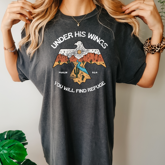 Under His Wings You Will Find Refuge