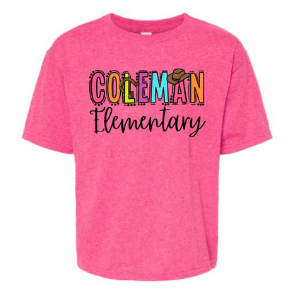 Coleman Elementary Field Trip T-Shirt (Please leave students name in the notes section during checkout)